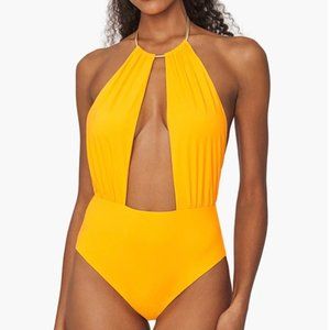 HOST PIC!✨Tangerine Snake Chain One Piece by We Wore What ✨